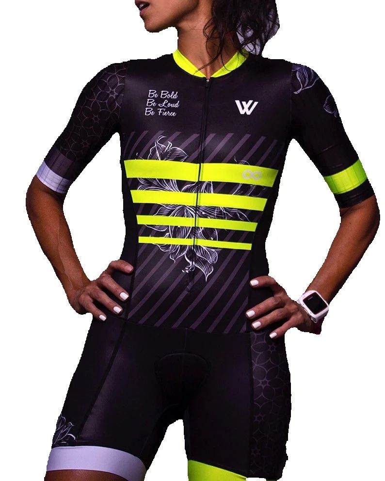 Triathlon Cycling Kit - بدلة الترياتلون النسائية ملابس ركوب الدراجات