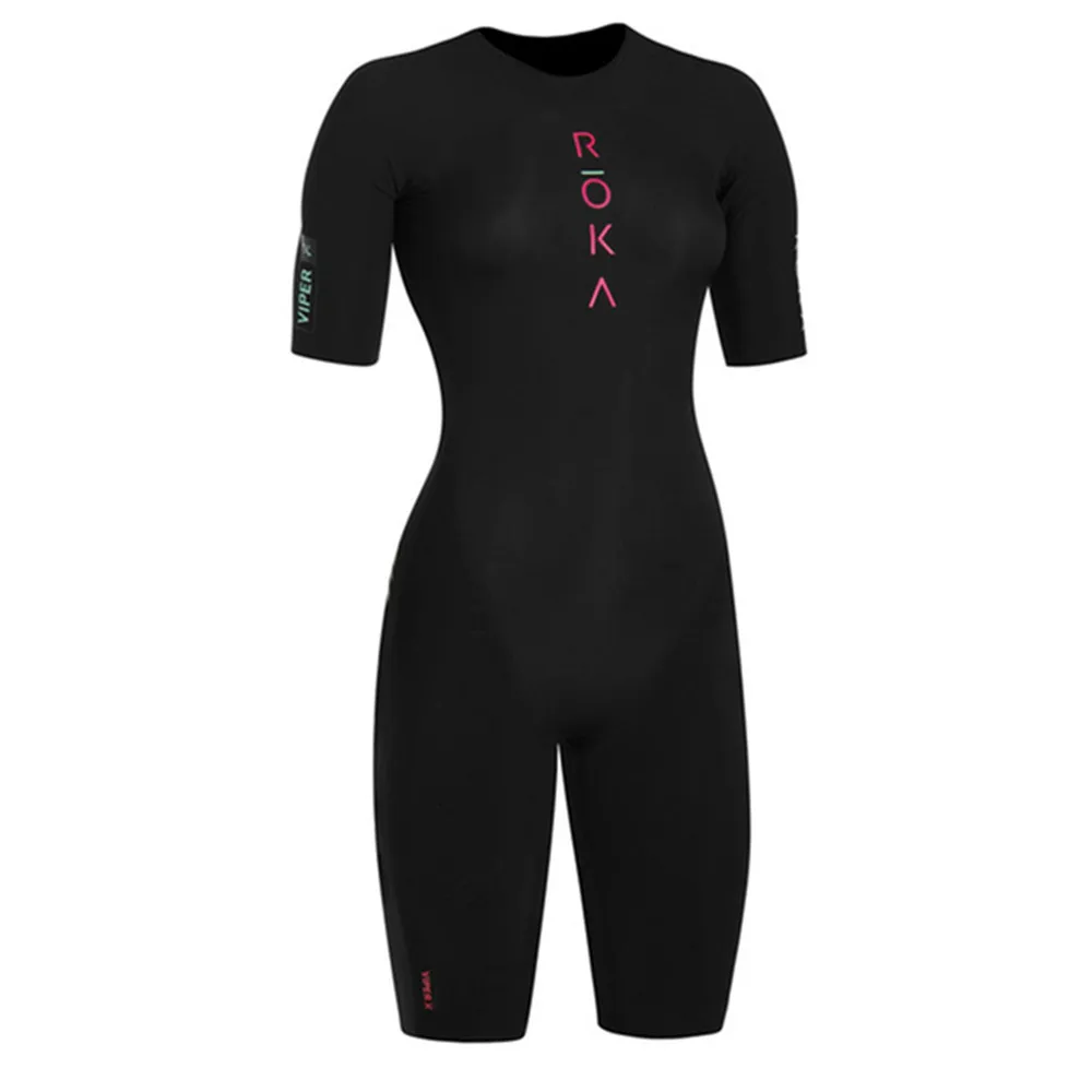 Triathlon Cycling Kit - روكا-جمبسوت ترياتلون بأكمام قصيرة للنساء ،