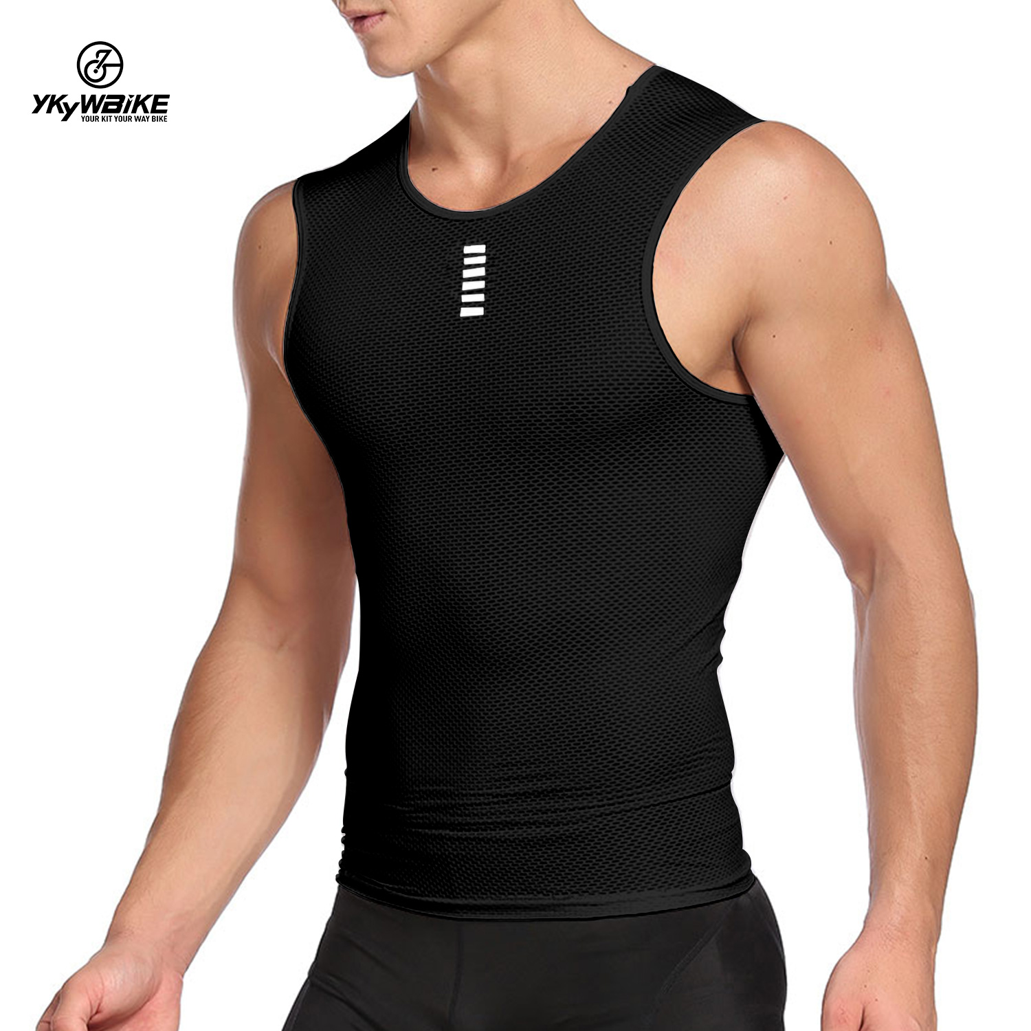 Cycling Gear Vest - YKYWBIKE 2 قطعة الدراجات الصدرية قاعدة