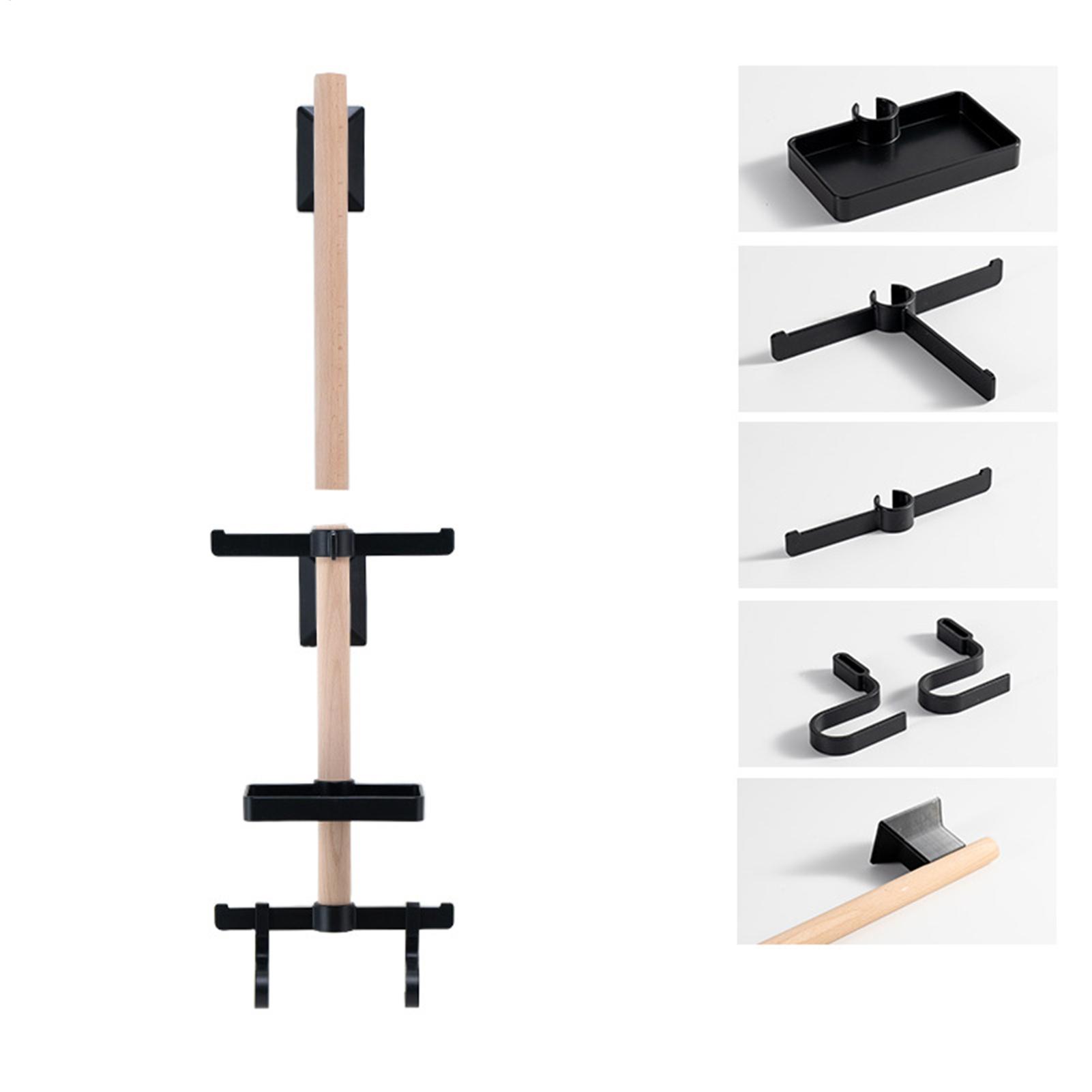 Cycling Gear Organizer Wall - حامل منظم معدات ركوب الدراجات العمودي،