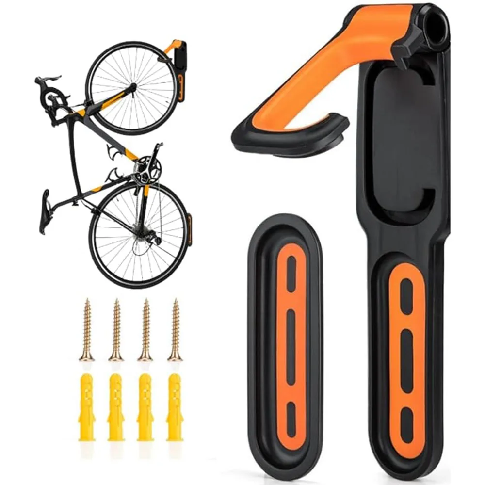 Cycling Gear Organizer Wall - رف مثبت على الحائط للدراجة ،