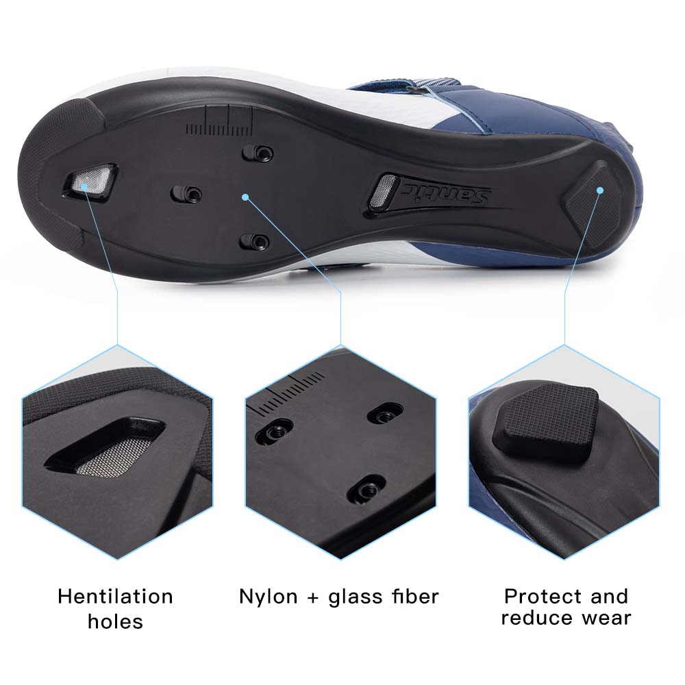 Santic الرجال أحذية ركوب الدرا - مراجعة Cycling Shoe Insoles وسعره