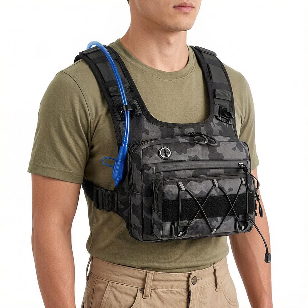 حقيبة صدر للجري مع نظام ترطيب  - مراجعة Cycling Gear Vest وسعره