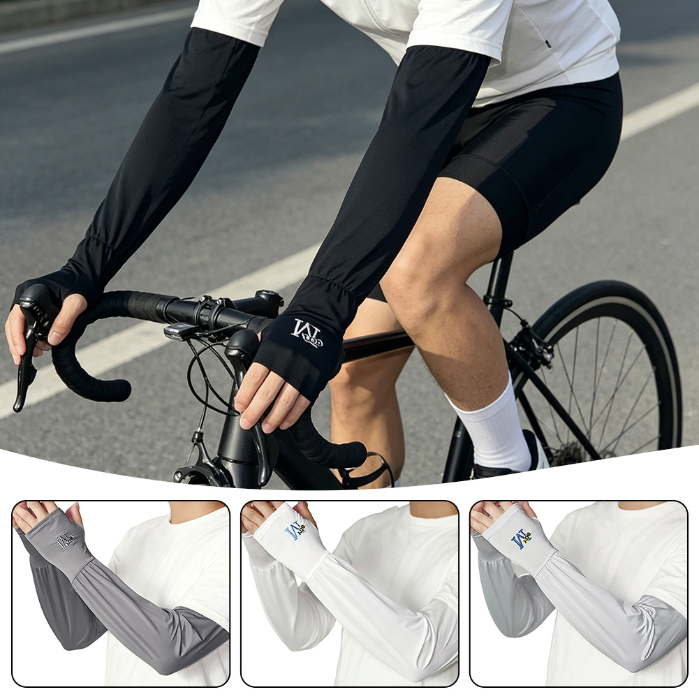 أكمام تبريد من الحرير الجليدي  - مراجعة Cycling Gear Design وسعره