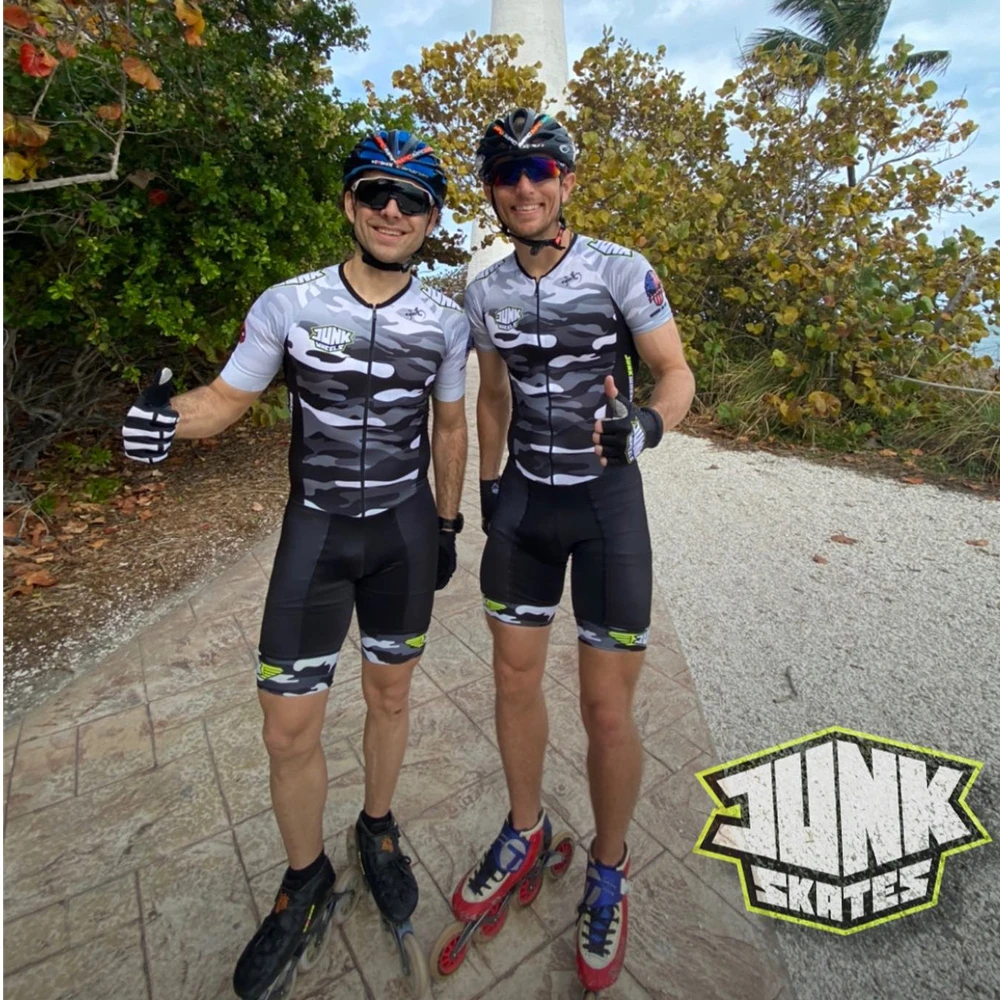 بدلة ترياتلون للرجال من جونك س - مراجعة Triathlon Cycling Kit وسعره