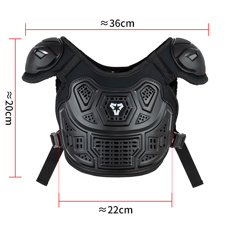 الأطفال دراجة نارية ركوب درع ل - مراجعة Cycling Gear Vest وسعره
