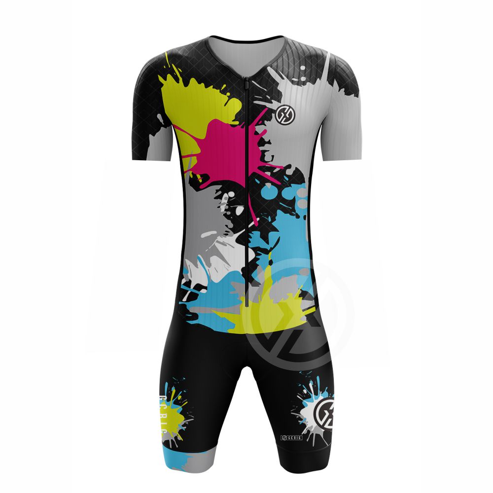 بدلة GCBIG Triathlon للرجال ،  - مراجعة Triathlon Cycling Kit وسعره