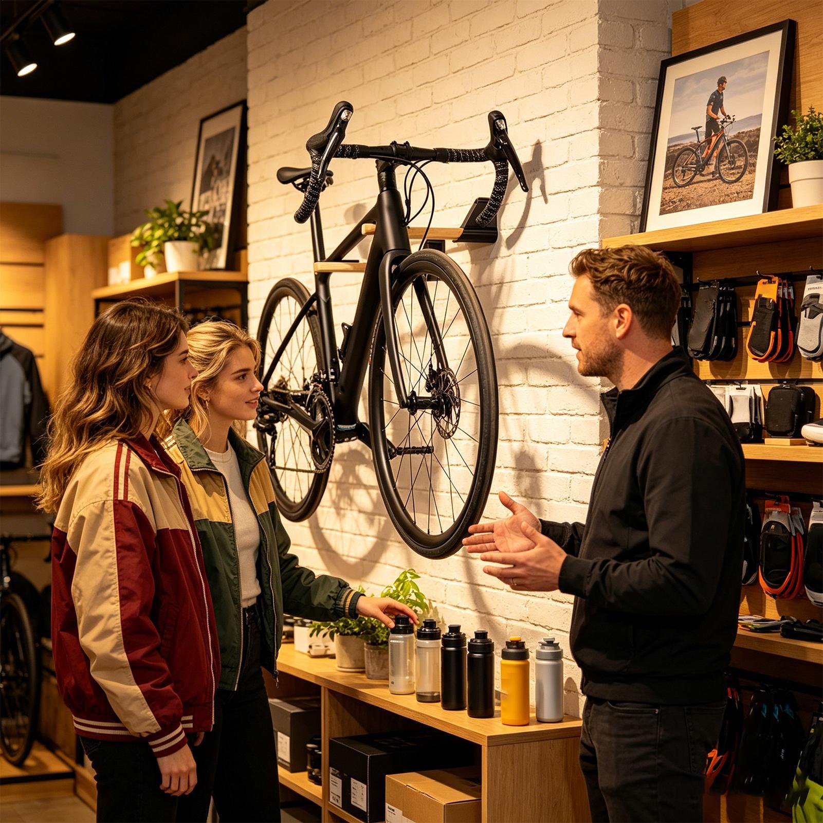 حامل دراجات مثبت على الحائط -  - مراجعة Cycling Gear Organizer Wall وسعره
