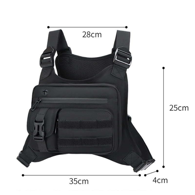 حقيبة صدرية تكتيكية للرجال مقا - مراجعة Cycling Gear Vest وسعره