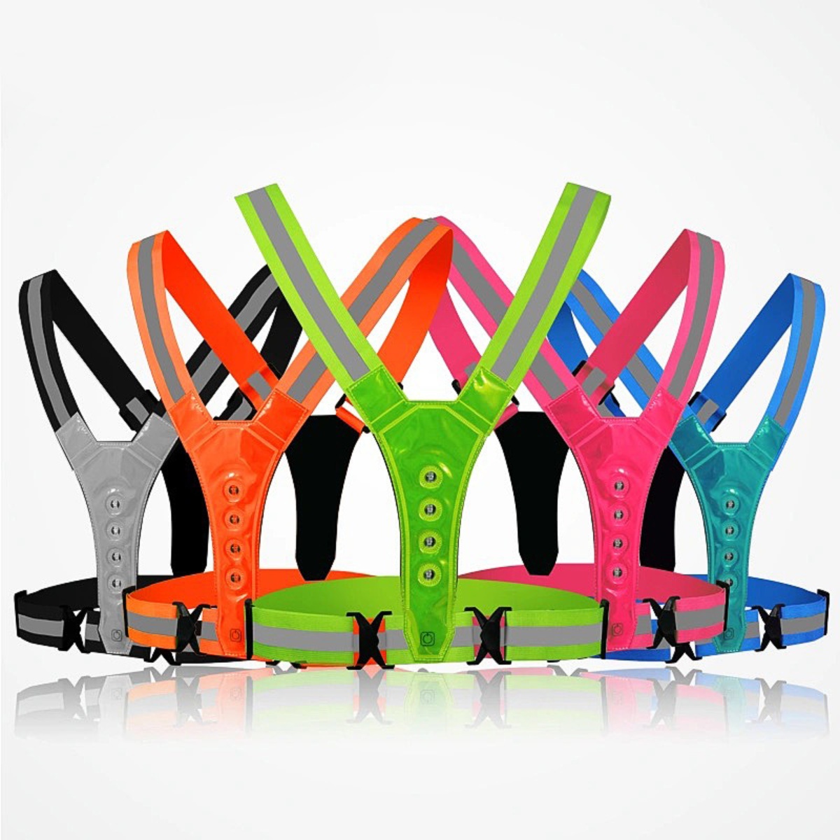 سترة أمان للجري وركوب الدراجات - مراجعة Cycling Gear Vest وسعره