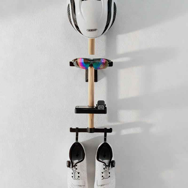 حامل منظم مكتبي للدراجات الهوا - مراجعة Cycling Gear Organizer Wall وسعره