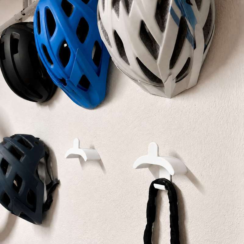 حامل تخزين خوذة الدراجة يثبت ع - مراجعة Cycling Gear Organizer Wall وسعره