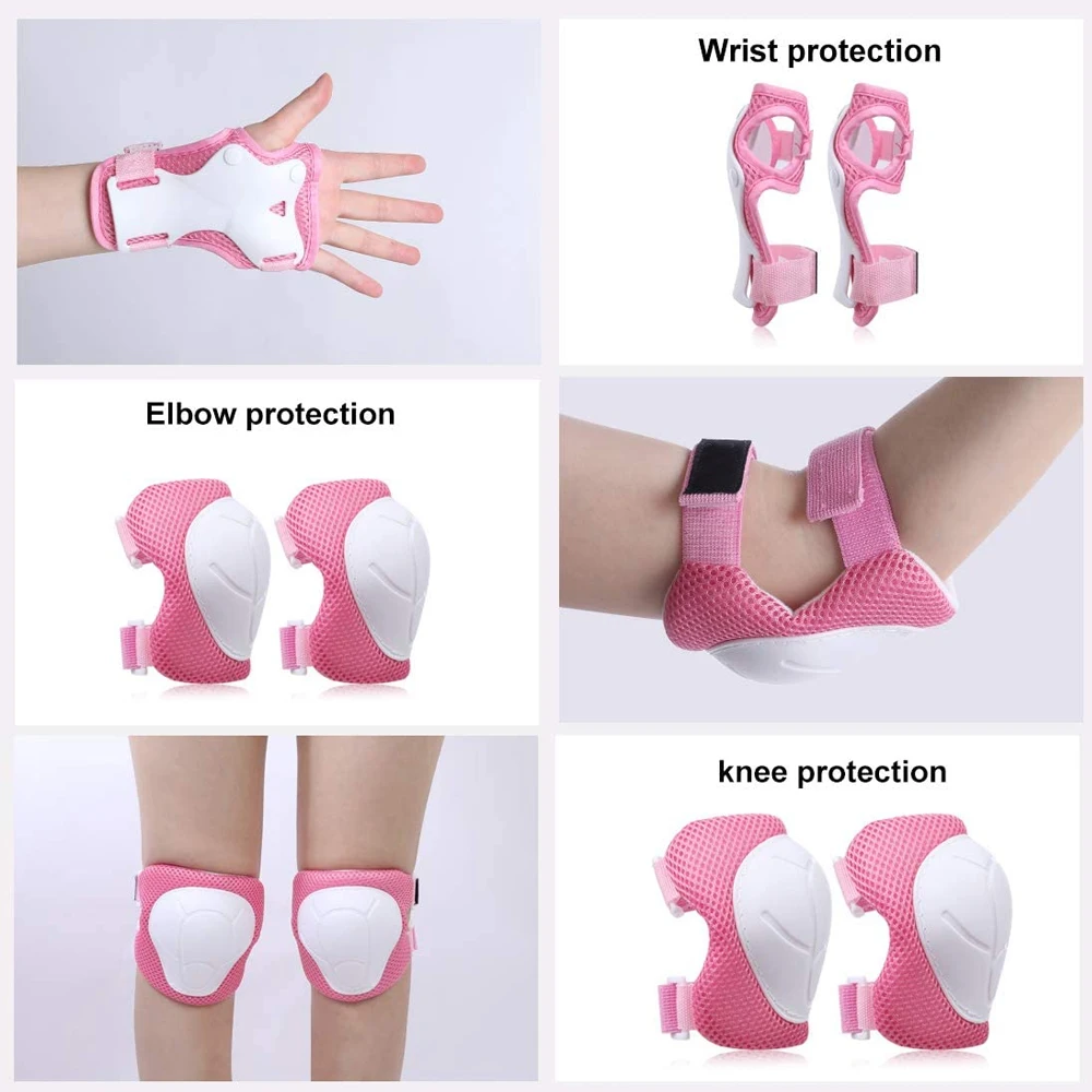 GOMOREON 6 قطع/مجموعة وسادات ر - مراجعة Cycling Protective Gear Kids وسعره