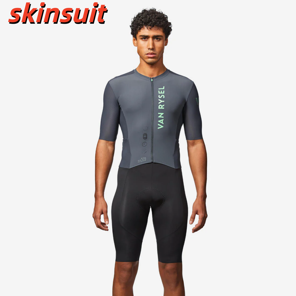 بدلة ترياتلون للرجال بأكمام قص - مراجعة Triathlon Cycling Kit وسعره