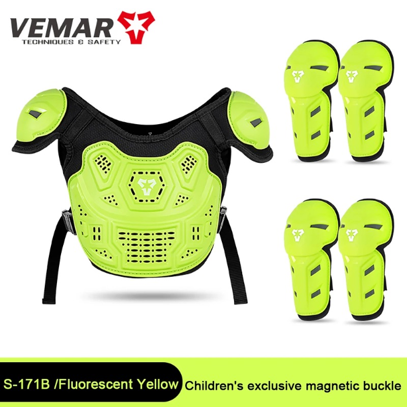 طقم درع كامل للأطفال لركوب الد - مراجعة Cycling Protective Gear Kids وسعره