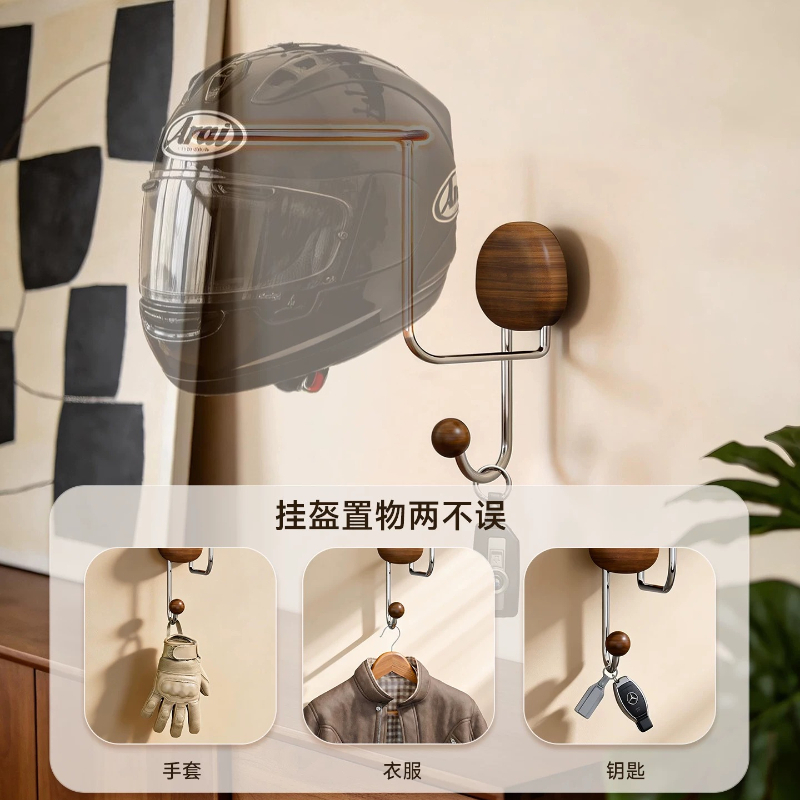 حامل تخزين خوذات يثبت على الحا - مراجعة Cycling Gear Organizer Wall وسعره