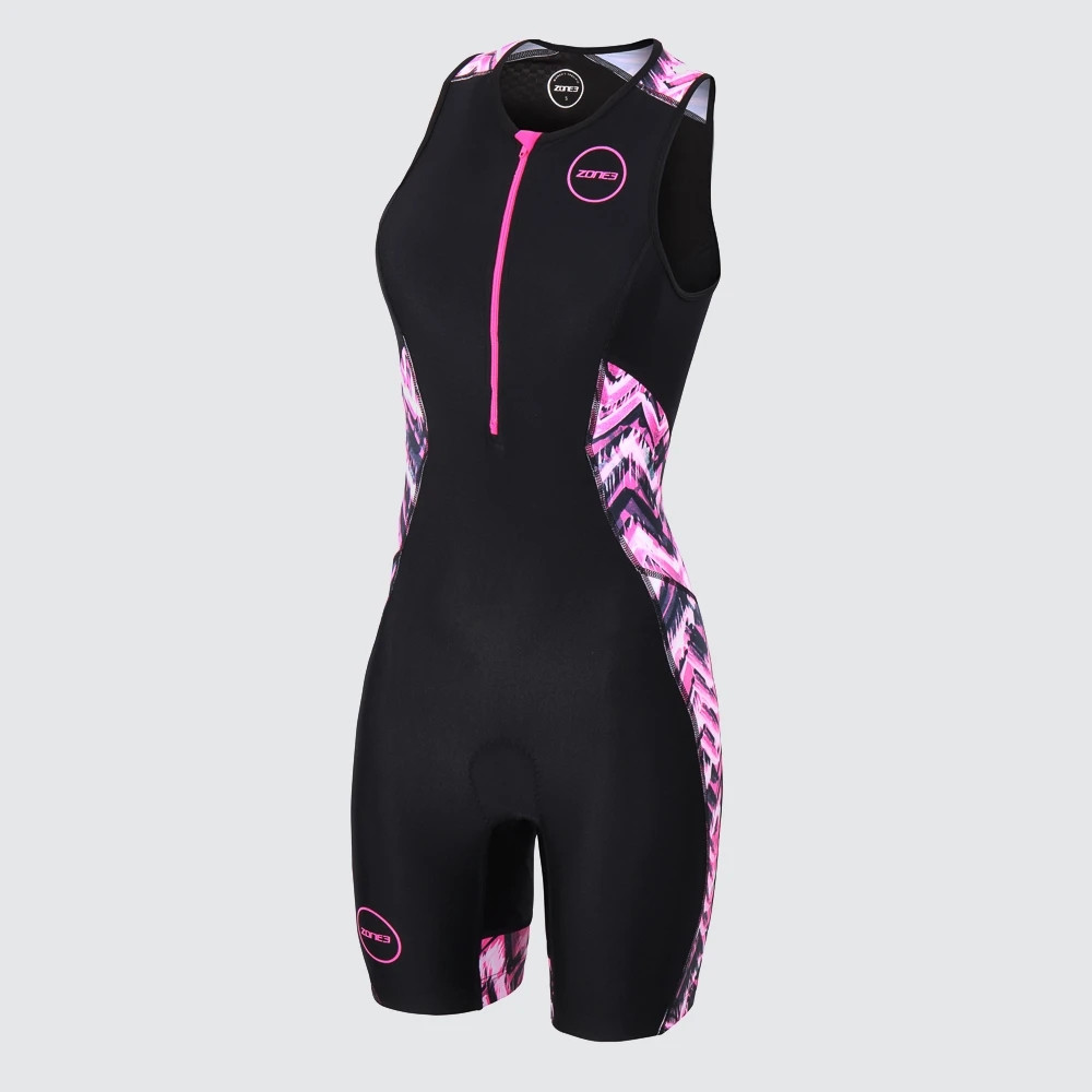 بدلة الترياتلون ZONE3 للنساء ، - مراجعة Triathlon Cycling Kit وسعره