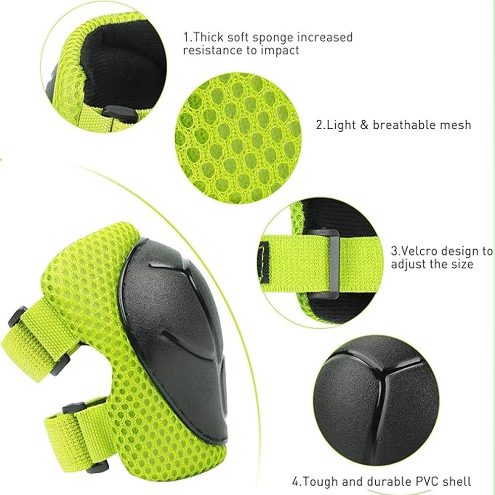 معدات حماية للأطفال: مجموعة وا - مراجعة Cycling Gear Design وسعره
