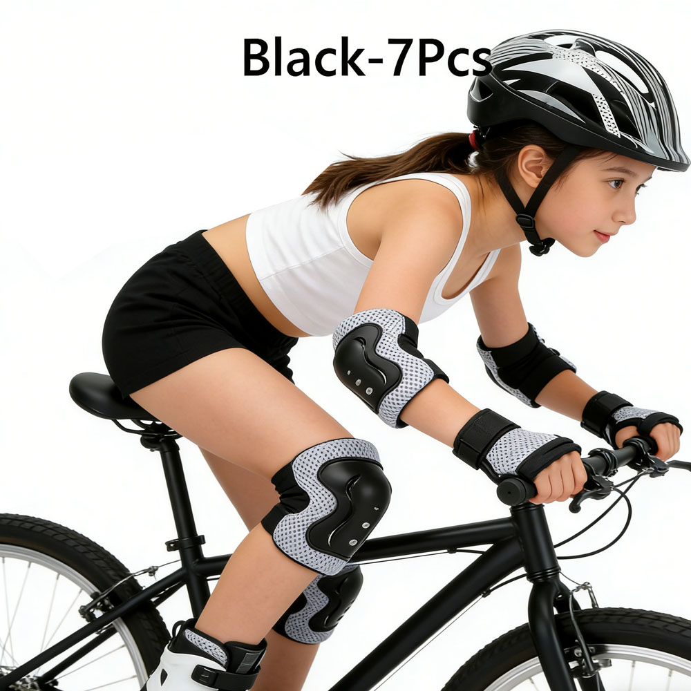دراجة الرياضة مجموعة تروس واقي - مراجعة Cycling Protective Gear Kids وسعره